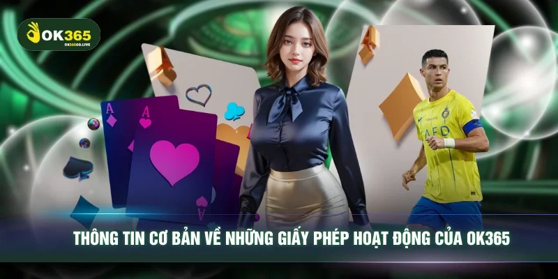 Thông tin cơ bản về những giấy phép hoạt động của OK365